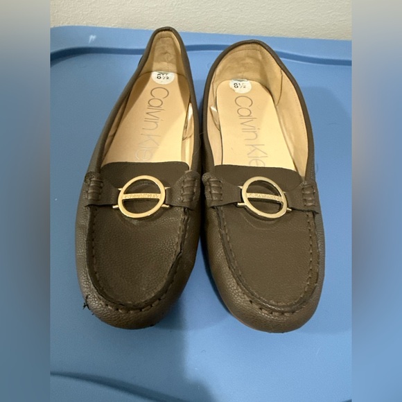 Calvin Klein Shoes - Calvin Klein Women's Brown Loafers size 8.5 business casual NWT